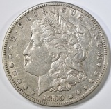 1890-CC MORGAN DOLLAR  AU