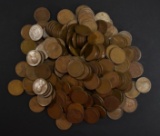 250-MIXED DATE CIRC LINCOLN CENTS FROM THE TEENS