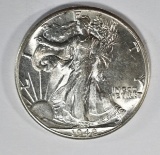 1942 WALKING LIBERTY HALF, CH BU