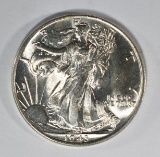 1943 WALKING LIBERTY HALF, CH BU