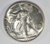 1946 WALKING LIBERTY HALF, CH BU