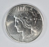 1927 PEACE DOLLAR BU