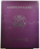 1991-S PROOF AMERICAN SILVER EAGLE ORIG BOX/COA