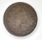 1838 LARGE CENT XF