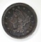 1850 LARGE CENT XF