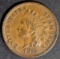 1876 INDIAN HEAD CENT AU/BU