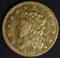 1834 CLASSIC HEAD $5 GOLD XF