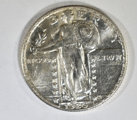 1926 STANDING LIBERTY QUARTER AU/BU