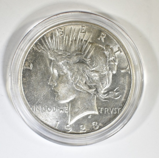 1923-D PEACE DOLLAR CH BU