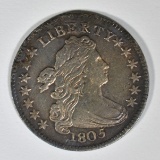 1805 BUST DIME  NICE ORIG AU