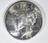 1922-S PEACE DOLLAR CH/GEM BU