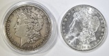 LOT OF 2 MORGAN DOLLARS: