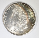 1883-CC MORGAN DOLLAR GEM BU RAINBOW COLOR