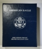 2003 PROOF AMERICAN SILVER EAGLE ORIG BOX/COA