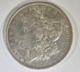 1889-O MORGAN DOLLAR AU