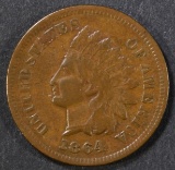 1864 L INDIAN HEAD CENT FINE