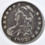 1827 BUST HALF DOLLAR XF/AU