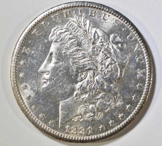 1881-S MORGAN DOLLAR BU