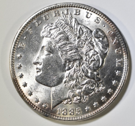 1885 MORGAN DOLLAR CH BU