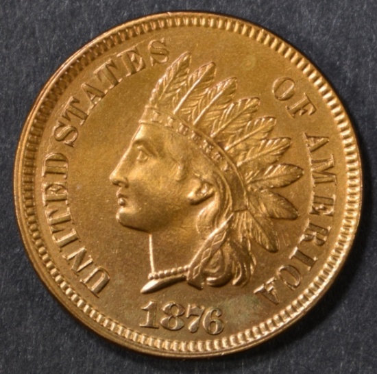 1876 INDIAN CENT BU RB