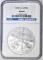 2008 AMERICAN SILVER EAGLE  NGC MS-69