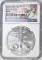 2015-W AMERICAN SILVER EAGLE  NGC MS-69