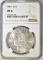 1891 MORGAN DOLLAR  NGC MS-61