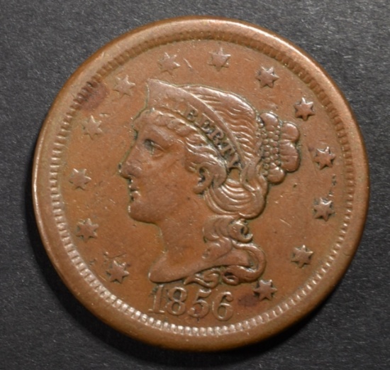 1856 LARGE CENT AU