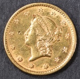 1852 GOLD DOLLAR  CH BU