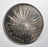 1873 MEXICO 8 REALES AU