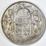 1948 CANADA HALF DOLLAR ORIG. AU KEY COIN