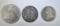 LOT OF 3 TYPE COINS: