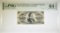 25 CENTS 3rd ISSUE FRACTIONAL CURRENCY PMG 64 EPQ