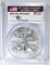 2014 SILVER EAGLE PCGS MS-69 MERCANTI SIGNED