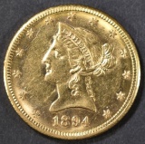 1894-O $10 GOLD LIBERTY  CH BU