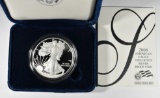 2008-W PROOF AMERICAN SILVER EAGLE IN OGP