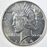 1934 PEACE DOLLAR BU