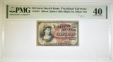 10 CENTS 4th ISSUE FRACTIONAL CURRENCY PMG 40