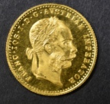 1915 AUSTRIA ONE DUCAT  GOLD 3.48 grams