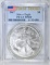 2007 SILVER EAGLE PCGS MS-69 FIRST STRIKE