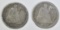 1876-CC & 77-CC SEATED LIBERTY DIMES