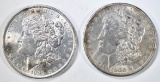 1889 & 1900 MORGAN DOLLARS BU