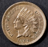 1862 INDIAN CENT BU