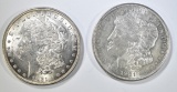 1921 BU & 21-D AU/BU MORGAN DOLLARS