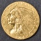 1914 GOLD $2.5 INDIAN HEAD  BU