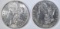 1883-O & 1900 MORGAN DOLLARS BU