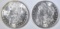1902-O & 1904-O MORGAN DOLLARS CH BU
