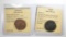 LOT OF 2 ANCIENT COINS: ATRIBUTED