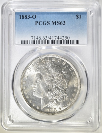 1883-O MORGAN DOLLAR  PCGS MS-63