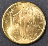 1926 $2.5 GOLD SESQUI COMMEM